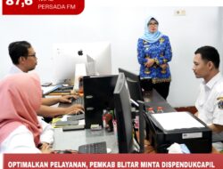 Optimalkan Pelayanan, Pemkab Blitar Minta Dispendukcapil Terus Jalankan Program Kemudahan Layanan Adminduk