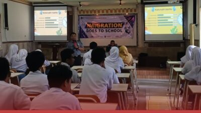 KANTOR IMIGRASI KELAS II NON TPI BLITAR GELAR IMIGRATION GOES TO SCHOOL