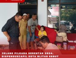 Jelang Pilkada Serentak 2024, Dispendukcapil Kota Blitar Kebut Perekaman E-KTP Untuk Pemilih Pemula