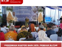 Peresmian Kantor Baru BPS, Pemkab Blitar Berharap Pelayanan Publik Meningkat