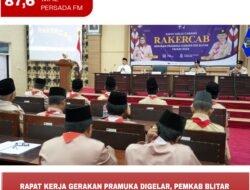 Rapat Kerja Gerakan Pramuka Digelar, Pemkab Blitar Berharap Lahirkan Kader Bangsa Berkualitas