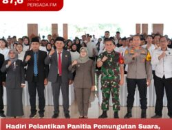 Hadiri Pelantikan Panitia Pemungutan Suara, Pemkab Blitar Ajak Petugas Netral dan Sportif