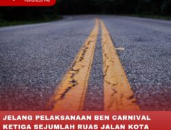 JELANG PELAKSANAAN BEN CARNIVAL KETIGA SEJUMLAH RUAS JALAN KOTA BLITAR DI ALIHKAN