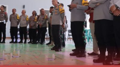 Jelang Pengesahan Warga Baru PSHT Satu Suro, Polres Blitar Kota Lakukan Pengamanan