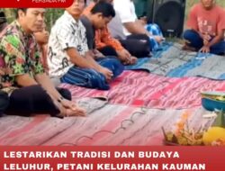 LESTARIKAN TRADISI DAN BUDAYA LELUHUR, PETANI KELURAHAN KAUMAN GELAR SEDEKAH BUMI DI SAWAH