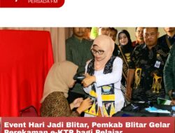 Event Hari Jadi Blitar, Pemkab Blitar Gelar Perekaman e-KTP bagi Pelajar