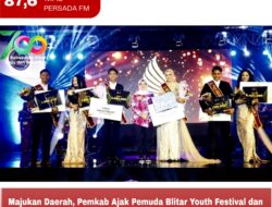 Majukan Daerah, Pemkab Ajak Pemuda Blitar Youth Festival dan Pemilihan Duta Kabupaten Blitar Bersinergi dengan Pemerintah