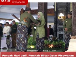 Puncak Hari Jadi, Pemkab Blitar Gelar Pisowanan Ageng di Pendopo Ronggo Hadi Negoro