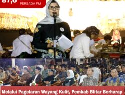 Melalui Pagelaran Wayang Kulit, Pemkab Blitar Berharap Budaya Lokal dan Perputaran Ekonomi Tetap Eksis