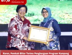 Keren, Pemkab Blitar Terima Penghargaan Program Kampung Iklim (Proklim) dari Kementerian Lingkungan Hidup dan Kehutanan