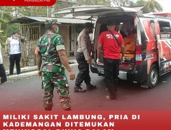 MILIKI SAKIT LAMBUNG, PRIA DI KADEMANGAN DITEMUKAN MENINGGAL DUNIA DALAM BENGKELNYA