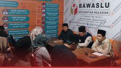 TEMUKAN INDIKASI 16 CALON KPPS MANTAN SAKSI PEMILU 2024, PANWASCAM NGLEGOK AKAN TINDAK TEGAS