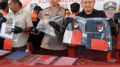 POLRES BLITAR BERHASIL UNGKAP 6 KASUS JUDI ONLINE DAN 1 KASUS KEKERASAN DENGAN SENJATA TAJAM