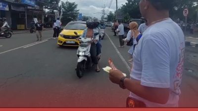 PULUHAN TIM SABER PUNGLI SOSIALISASIKAN BAHAYA PUNGLI DI KABUPATEN BLITAR