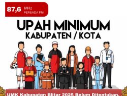 UMK Kabupaten Blitar 2025 Belum Ditentukan, Pemkab Menunggu Petunjuk Pusat