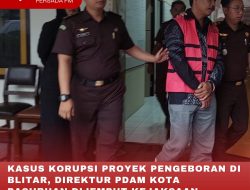 KASUS KORUPSI PROYEK PENGEBORAN DI BLITAR, DIREKTUR PDAM KOTA PASURUAN DIJEMPUT KEJAKSAAN NEGERI KAB BLITAR
