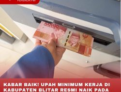 KABAR BAIK! UPAH MINIMUM KERJA DI KABUPATEN BLITAR RESMI NAIK PADA 2025 MENDATANG