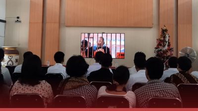 11 WARGA BINAAN LAPAS KELAS II B BLITAR RAYAKAN NATAL DI DALAM LAPAS, 5 ORANG MENDAPAT REMISI KHUSUS