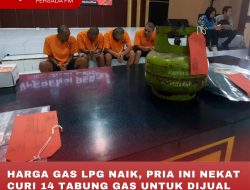 HARGA GAS LPG NAIK, PRIA INI NEKAT CURI 14 TABUNG GAS UNTUK DIJUAL KEMBALI MELALUI FACEBOOK