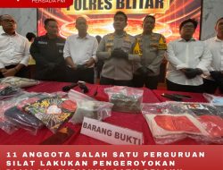 11 ANGGOTA SALAH SATU PERGURUAN SILAT LAKUKAN PENGEROYOKAN DIJALAN, MIRISNYA SATU PELAKU MERUPAKAN PEREMPUAN