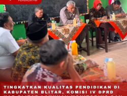 TINGKATKAN KUALITAS PENDIDIKAN DI KABUPATEN BLITAR, KOMISI IV DPRD KAB BLITAR LAKUKAN MONITORING DAN EVALUSI DI SEKOLAH DASAR TINGKATKAN KUALITAS PENDIDIKAN DI KABUPATEN BLITAR, KOMISI IV DPRD KAB BLITAR LAKUKAN MONITORING DAN EVALUSI DI SEKOLAH DASAR