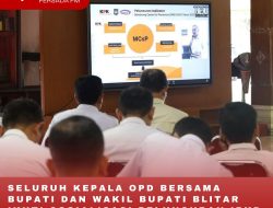 SELURUH KEPALA OPD BERSAMA BUPATI DAN WAKIL BUPATI BLITAR IKUTI SOSIALISASI PELUNCURAN IPKD SELURUH KEPALA OPD BERSAMA BUPATI DAN WAKIL BUPATI BLITAR IKUTI SOSIALISASI PELUNCURAN IPKD