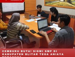 CEMBURU BUTA! SISWI SMP DI KABUPATEN BLITAR TEGA ANIAYA TEMANNYA