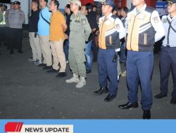 POLRES BLITAR KOTA PERKETAT KEAMANAN LAGA PERSIK KEDIRI VS PSM MAKASSAR