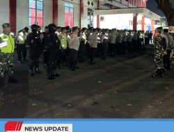 500 PERSONEL GABUNGAN DITERJUNKAN DALAM PENGAMANAN LAGA AREMA FC MELAWAN BARITO PUTRA DI BLITAR