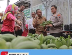 KUNJUNGI TAMAN TOGA MELATI DI DESA MINGGIRSARI, KAPOLRES BLITAR APRESIASI DAN DUKUNG PROGRAM MASYARAKAT