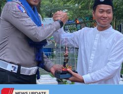 DIRLANTAS POLDA JATIM KUNJUNGI TAMAN LALU LINTAS DI KECAMATAN GARUM KABUPATEN BLITAR