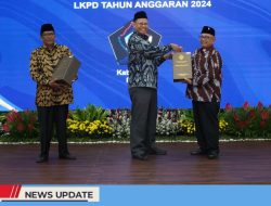 9 KALI BERTURUT-TURUT, PEMKAB BLITAR KEMBALI RAIH PREDIKAT WTP DARI BADAN PEMERIKSA KEUANGAN