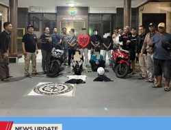SATRESKRIM POLRES BLITAR RINGKUS PELAKU PENGEROYOKAN DI KANIGORO, 6 ORANG DIAMANKAN