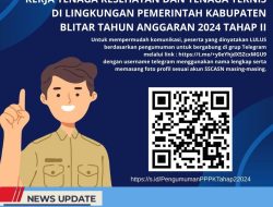 60 PESERTA PPPK DI KABUPATEN BLITAR LULUS SELEKSI TAHAP II, FORMASI GURU MASIH TUNGGU HASIL