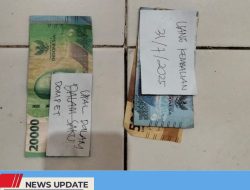 TERDESAK EKONOMI DAN TERTIPU UANG GAIB, PRIA PONGGOK NEKAT CETAK DAN EDARKAN UANG PALSU DI PASAR