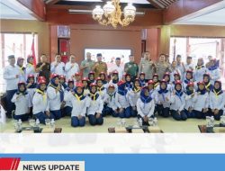 HUT KE 80 PMI, BUPATI BLITAR LEPAS KONTINGEN PMR KE JUMBARA KE 10 TINGKAT JAWA TIMUR