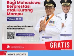 KABAR BAIK! PEMERINTAH KABUPATEN BLITAR KEMBALI BUKA BEASISWA BERPRESTASI DAN KURANG MAMPU TAHUN 2025