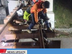 KAI DAOP 7 MADIUN TERAPKAN BANTALAN SINTETIS, LANGKAH NYATA JAGA LINGKUNGAN DAN TINGKATAN KESELAMATAN