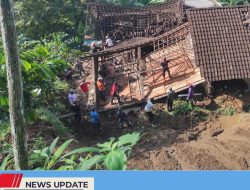 BPBD KABUPATEN BLITAR TARGETKAN PEMBERSIHAN MATERIAL LONGSOR DI KECAMATAN GANDUSARI SELESAI HARI INI