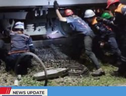 EVAKUASI KA PURWOJAYA TUNTAS, PERJALANAN KERETA MULAI NORMAL BERTAHAP