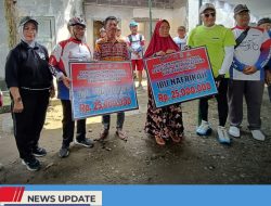 GOWES HUT KORPRI KE-54 DAN HUT PDAM KE-33, HASIL PENJUALAN TIKET DIGUNAKAN UNTUK BAKTI SOSIAL