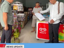 PASTIKAN STOK LPG SELAMA PERIODE LIBUR NATARU AMAN, POLRES BLITAR KOTA BERSAMA DISPERINDAG LAKUKAN SIDAK