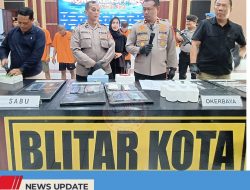 POLRES BLITAR KOTA RINGKUS ENAM PELAKU PEREDARAN NARKOBA DAN PIL KOPLO SELAMA OKTOBER–NOVEMBER