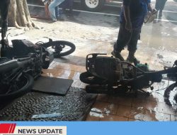 DUA SEPEDA MOTOR TERBAKAR SAAT PENGISIAN DAYA AKI, DUGAAN PENYEBAB KEBAKARAN AKIBAT KONSLETING LISTRIK