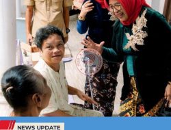 PERINGATI HARI IBU, TP PKK KABUPATEN BLITAR BERIKAN BANTUAN DI PANTI JOMPO GRIYA SAKINAH