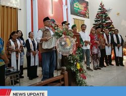 IBADAH NATAL BERLANGSUNG KHIDMAT, FORKOPIMDA KABUPATEN BLITAR TINJAU BEBERAPA GEREJA DI GARUM DAN WLINGI