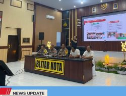 POLRES BLITAR KOTA SAMPAIKAN HASIL UNGKAP KASUS NARKOBA DI WILAYAH HUKUMNYA, TURUN 3% DIBANDING TAHUN SEBELUMNYA