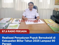 Realisasi Penyaluran Pupuk Bersubsidi di Kabupaten Blitar Tahun 2025 Lampaui 90 Persen