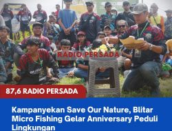 Kampanyekan Save Our Nature, Blitar Micro Fishing Gelar Anniversary Peduli Lingkungan