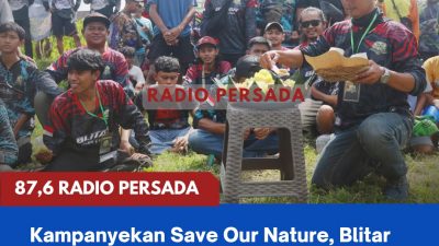 Kampanyekan Save Our Nature, Blitar Micro Fishing Gelar Anniversary Peduli Lingkungan